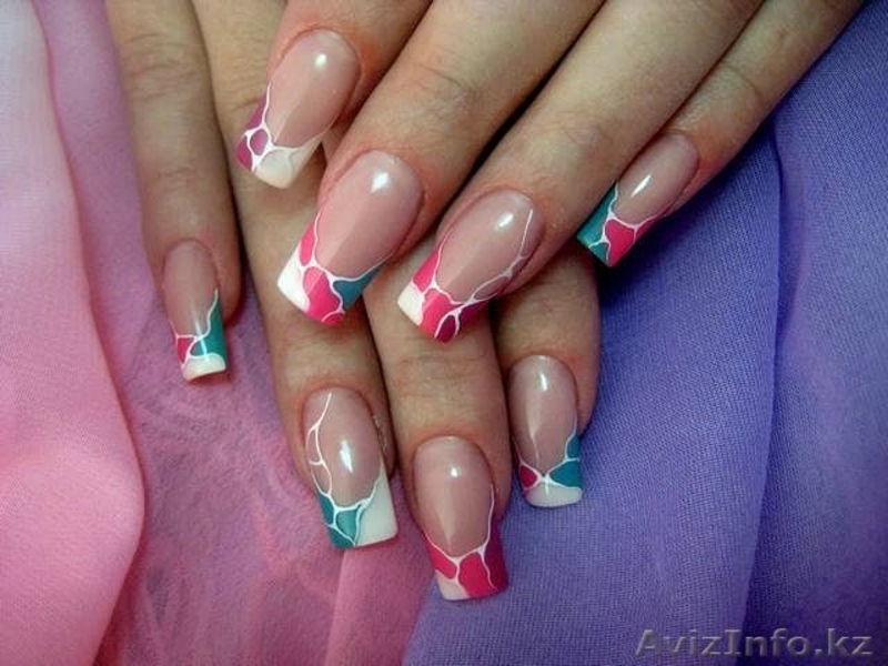 Наращивание ногтей(гель.акрил) от 2500тенге. Маникюр от 500 тенге - Изображение #3, Объявление #746886