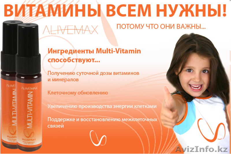 Витаспреи Alivemax - Изображение #5, Объявление #891393